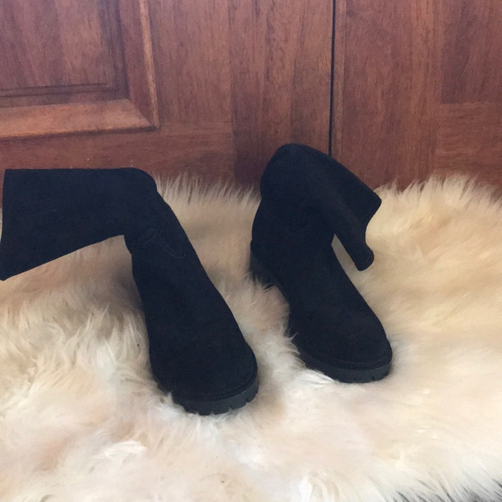 Prada black boots